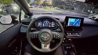 2025 Toyota GR Corolla 8-Speed Automatic - POV First Driving Impressions