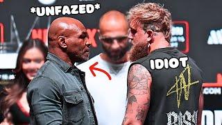 Jake Paul Tries & FAILS To Intimidate Mike Tyson