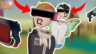 Blind Paintball 1v1 Challenge | Rec Room