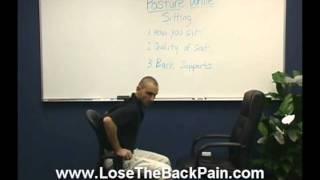 Back Pain From Poor Posture