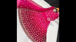 THE LIBAS COLLECTION RED INDIAN GOWN FOR WOMEN