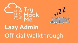 TryHackMe Lazy Admin Official Walkthrough