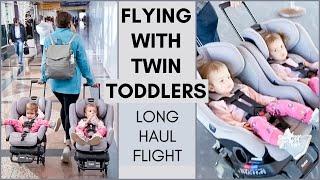 FLYING WITH TODDLERS 2021 | EUROPE TRAVEL | COVID TRAVEL VLOG | TWIN MOM | TODDLER TRAVEL GEAR