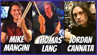  FLYING ON DRUMS ( MIKE MANGINI | THOMAS LANG | JORDAN CANNATA )