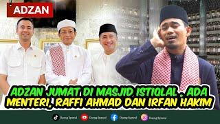 ADZAN | INDAHNYA ADZAN KURDI KALO LAGI JUMATAN DI MASJID TERBESAR DI ASIA TENGGARA |