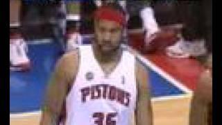 Rasheed Wallace with his usual Trash Talk but NO TECHNICAL