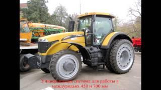 Challenger 665. Wheel system for 450 and 700 mm row spacing