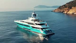 Inside the Turquoise Yachts 53m Superyacht Jewels: A Journey of Luxury and Elegance