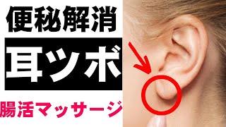 【腸活】耳ツボで腸活マッサージ！便秘解消&ダイエットのツボを解説