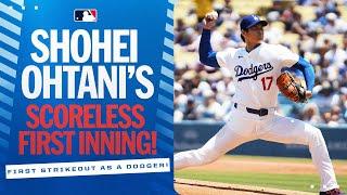 FULL INNING: Shohei Ohtani’s scoreless first inning 