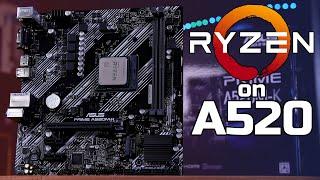 A520 Motherboard Torture Test with Ryzen 9 - TechteamGB