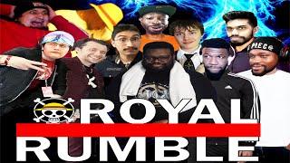 CONTENT CREATOR WWE ROYAL RUMBLE EVENT! ft @RogersBase @MrMorj @zorofanboyreactions7491 & more!