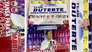 4- KALYE SURVEY “SENATORIAL | TEAM DUTERTE  VS. TEAM MARCOS | TIBUNGCO DAVAO CITY.