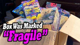 Box was marked "FRAGILE"... but it has VINTAGE TOYS! I bought an abandoned storage locker at auction