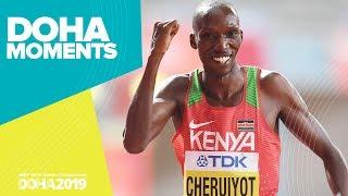 Cheruiyot Charges to 1500m Gold | World Athletics Championships 2019 | Doha Moments