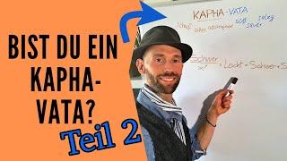 Kapha-Vata / Vata-Kapha Konstitution Mischtyp Teil 2: Gewürze Nahrungsergänzung Lifestyle Alltag