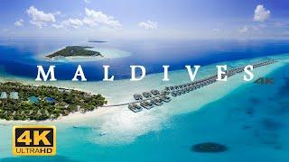 MALDIVES island in 4K - AMAZING Aerial Drone Video { 4k ultra hd }