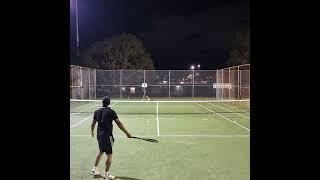 Well timed forehand winner of the day #tennis #tennisfun #tennisshorts