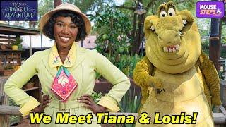 We Meet Princess Tiana and Louis at Tiana's Bayou Adventure During Media Event at Magic Kingdom