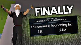 THIS RSPS RELEASE IN 1 HOUR AND ITS ACTUALLY GOOD?! (New Custom OSRS Server Rigour RSPS)