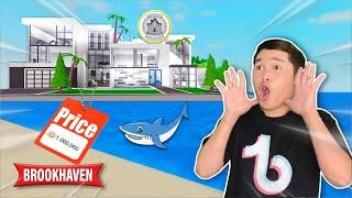 Buying Expensive House sa BROOKHAVEN (ROBLOX) may malaking pating!