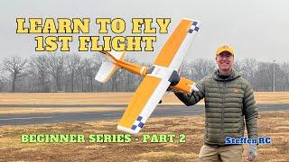 How to fly RC Plane without crashing - What to expect on 1st flight - Part 2 of 5