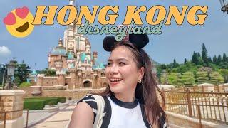 My First Ever HONG KONG DISNEYLAND Experience + expenses, must-haves and rides | Dawn Reyes