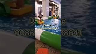 Aqua boat inflatable pool