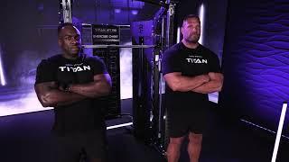 Body Power TITAN MFT Pro - Multi-Functional Trainer with Cable Smith