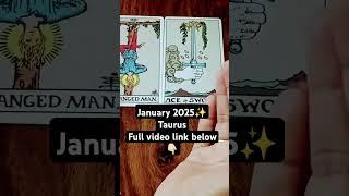 Taurus| January month prediction | Hindi tarot card reading | @jyotithelightinsidetarot24  🪷