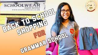 Back to school shopping for Grammar School.... Bd to london adventure vlogs..london,uk