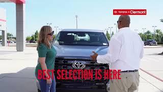 Get our best selection of 2023 Toyotas at Toyota of Clermont