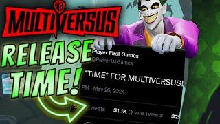 RELEASE TIME REVEALED for Multiversus!