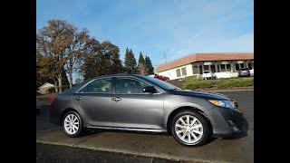 2012 Toyota Camry XLE in depth walk around video review!