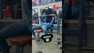 BENCHPRESS 100kg DONE || AMIT PANDIT ||