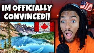 AMERICAN REACTS To the Top 10 Reasons to Move to Canada