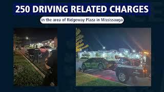 Targeted Enforcement in the area of Ridgeway Plaza in Mississauga