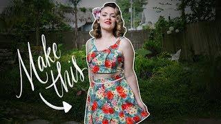 Sewing a Vintage Tiki Playsuit | McCall 3640 | Retro Rebuild