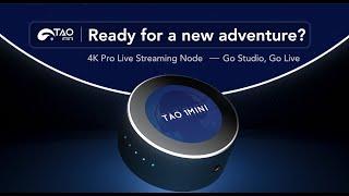 TAO 1mini 4K Pro Live Streaming Node - RGBlink