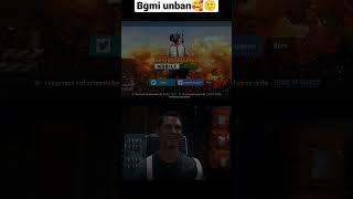 BGMI UNBANNED  #bgmiunban #bgmi #bgmilover #shorts #viral #bgmiunbannews #bgmiunbannewstoday