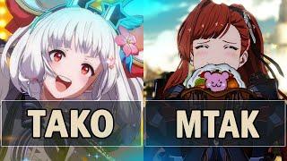 GBVSR:Tako (Vikala) Vs mtak (Beatrix)| High Level Gameplay.