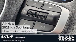 All-New 2023 Kia Sportage | How To Use Your Cruise Control!