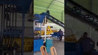 Fully automatic concrete hollow block making machine 468 inch cement block maker with hydraulic