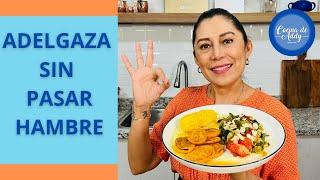 Pierde de 3 a 5 kilos Sin Rebote. MENÚ COMIDA/CENA 1200 Calorías. Evita Colesterol, Azúcar, Grasa.