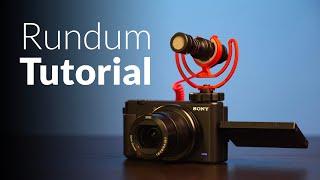 SONY ZV-1 – Videoeinstellungen und Features | Tutorial deutsch