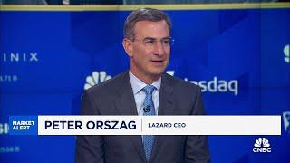 Lazard CEO Peter Orszag: It’s in President-elect Trump’s interest to have an independent Fed