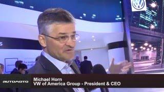 VW Tiguan Active GTE Reveal - Interview Michael Horn, VW of America Group | AutoMotoTV