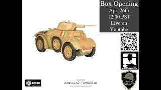 Bolt Action Italian Autoblinda AB41 from Warlord Games