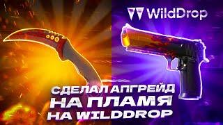 СДЕЛАЛ АПГРЕЙД НА ПЛАМЯ НА WILDDROP!