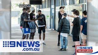 Escalating tensions at Wyndham Vale station | Nine News Australia